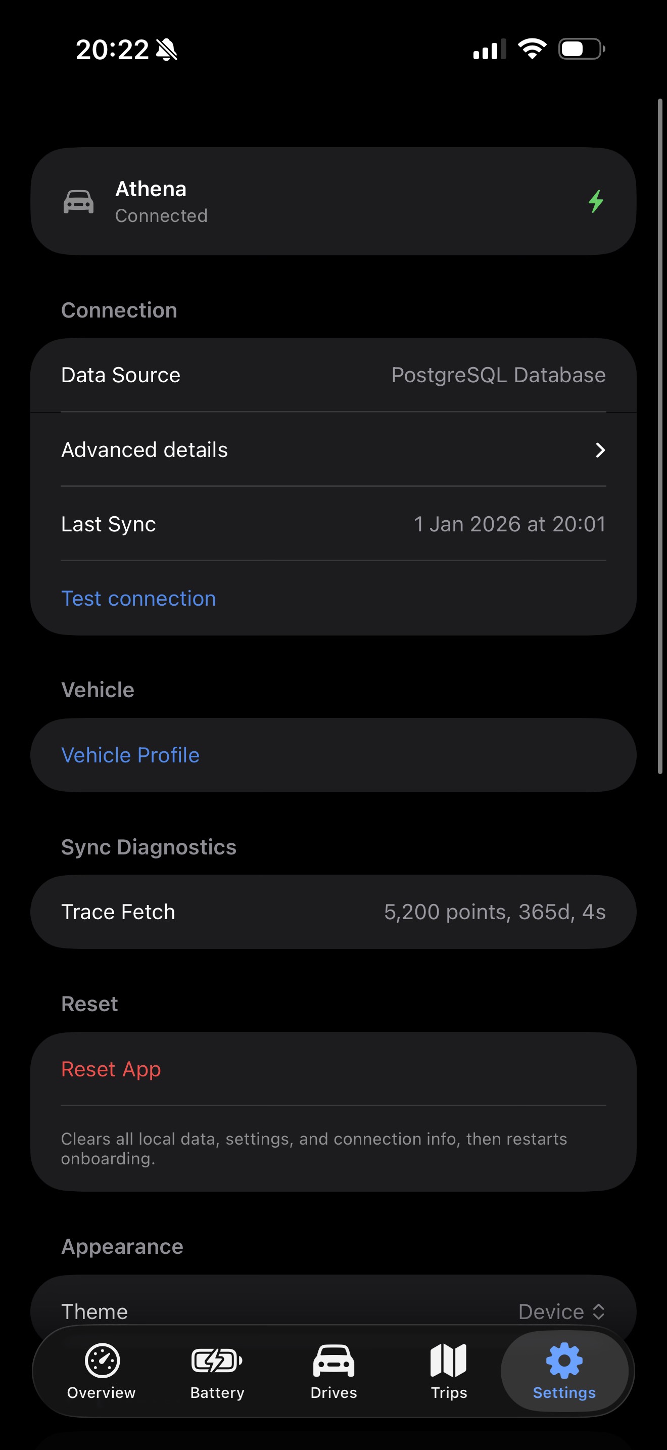 Termex interface screen 4